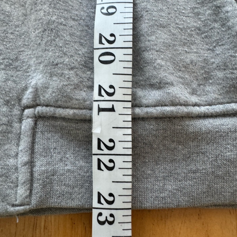 Nike Gray Zip Up Long Sleeve Front Zip Pockets Size Medium - Picture 11 of 12